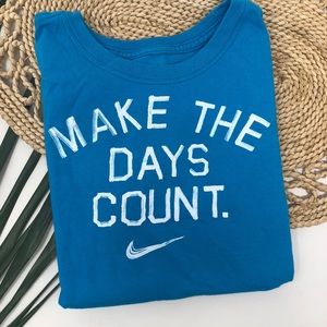 Nike Make The Days Count Swoosh Graphic Girls Tee